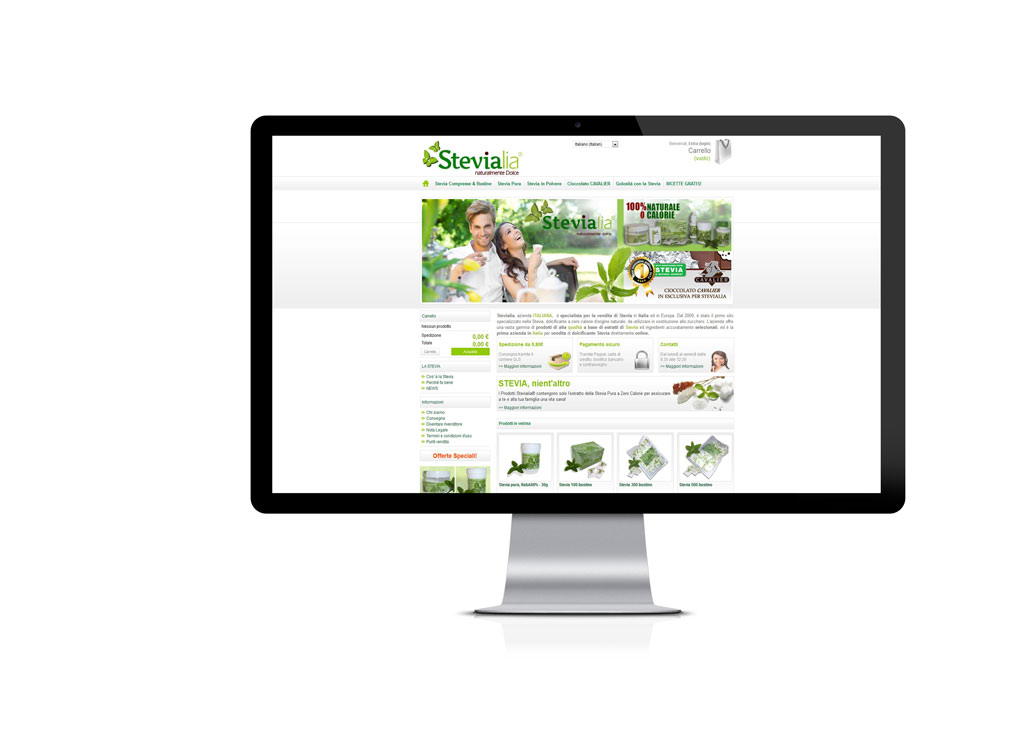 Posizionamento Ecommerce Stevialia